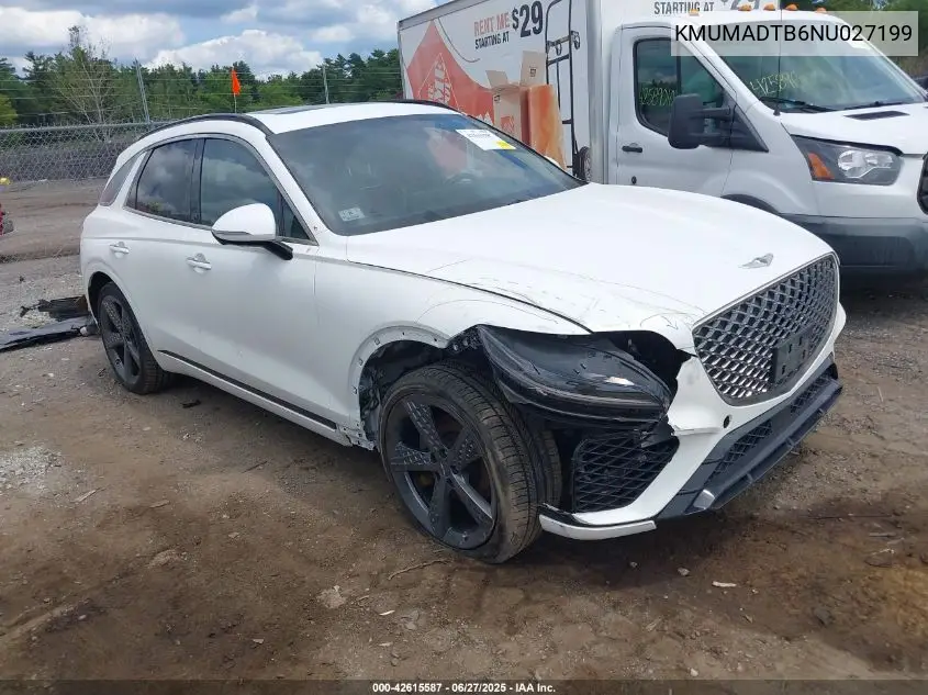 2022 Genesis Gv70 2.5T Awd VIN: KMUMADTB6NU027199 Lot: 42615587