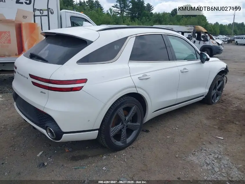 2022 Genesis Gv70 2.5T Awd VIN: KMUMADTB6NU027199 Lot: 42615587