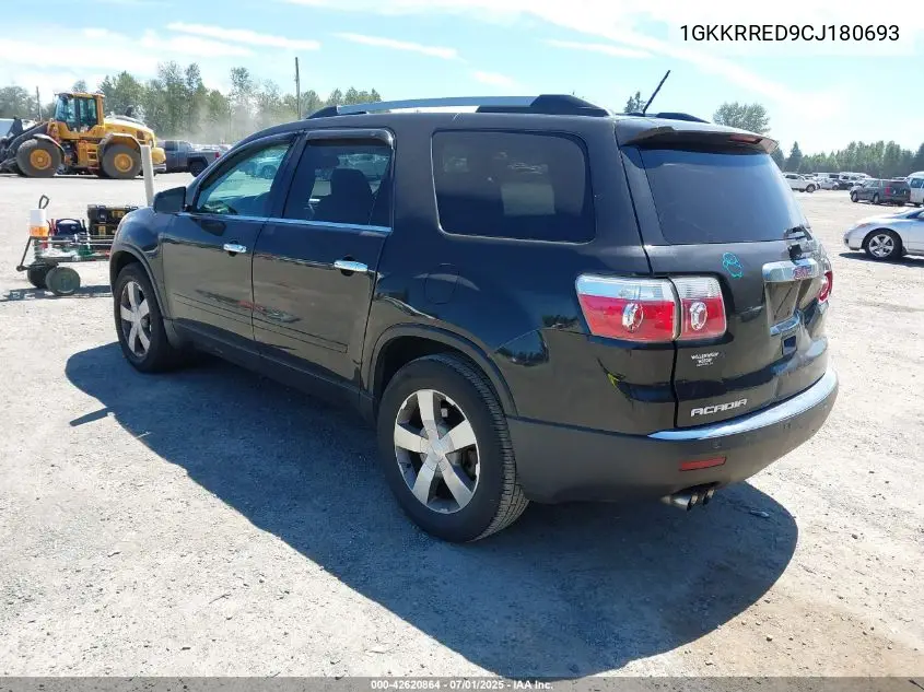 2012 GMC Acadia Slt-1 VIN: 1GKKRRED9CJ180693 Lot: 42620864