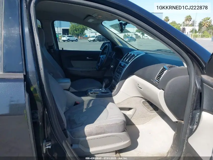 2012 GMC Acadia Sl VIN: 1GKKRNED1CJ222878 Lot: 42630849