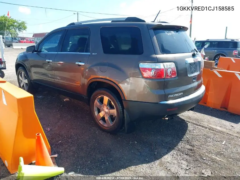 2012 GMC Acadia Slt-1 VIN: 1GKKVRED1CJ158585 Lot: 42636210