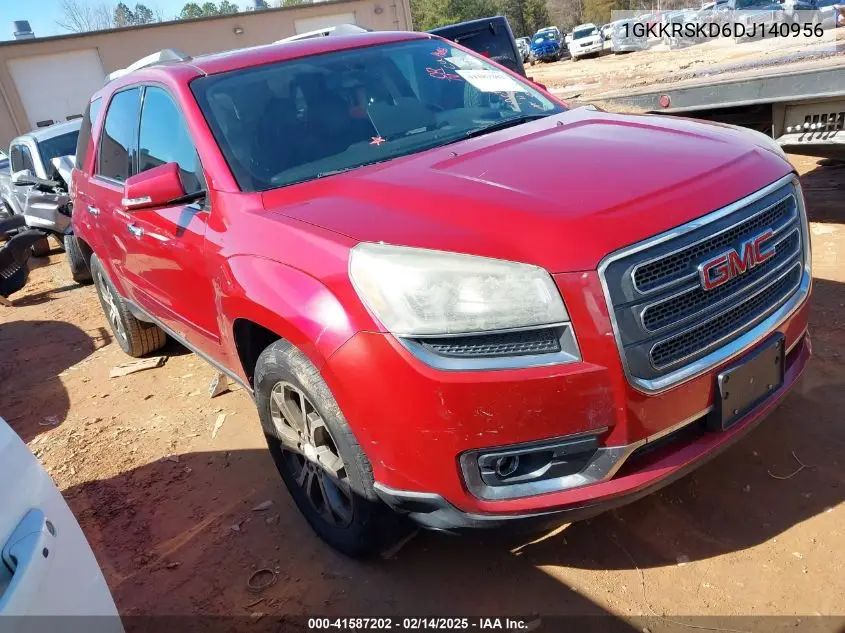 2013 GMC Acadia Slt-2 VIN: 1GKKRSKD6DJ140956 Lot: 41587202