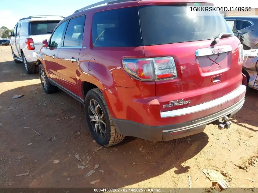 2013 GMC Acadia Slt-2 VIN: 1GKKRSKD6DJ140956 Lot: 41587202