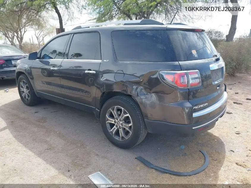 2014 GMC Acadia Slt-1 VIN: 1GKKRRKD7EJ208367 Lot: 42268568