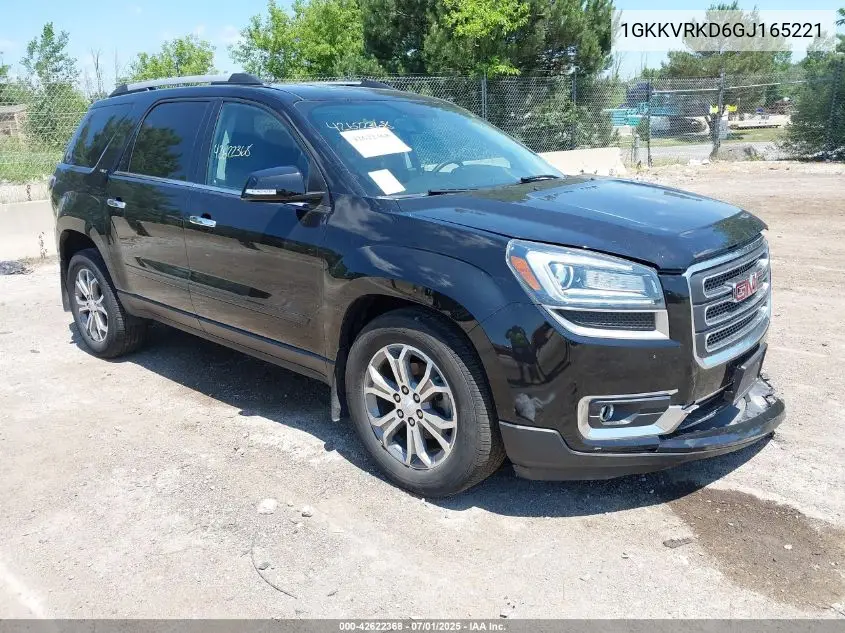 2016 GMC Acadia Slt-1 VIN: 1GKKVRKD6GJ165221 Lot: 42622368