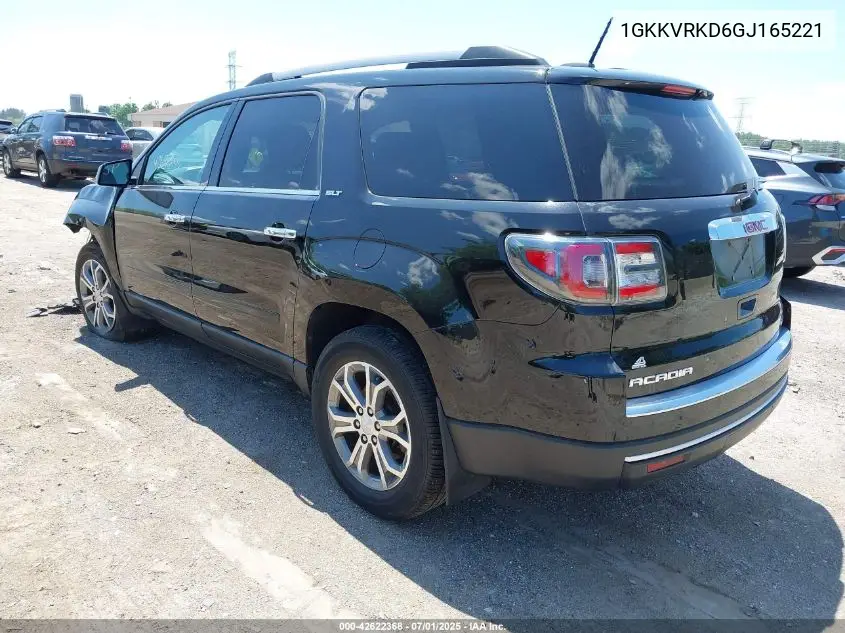 2016 GMC Acadia Slt-1 VIN: 1GKKVRKD6GJ165221 Lot: 42622368