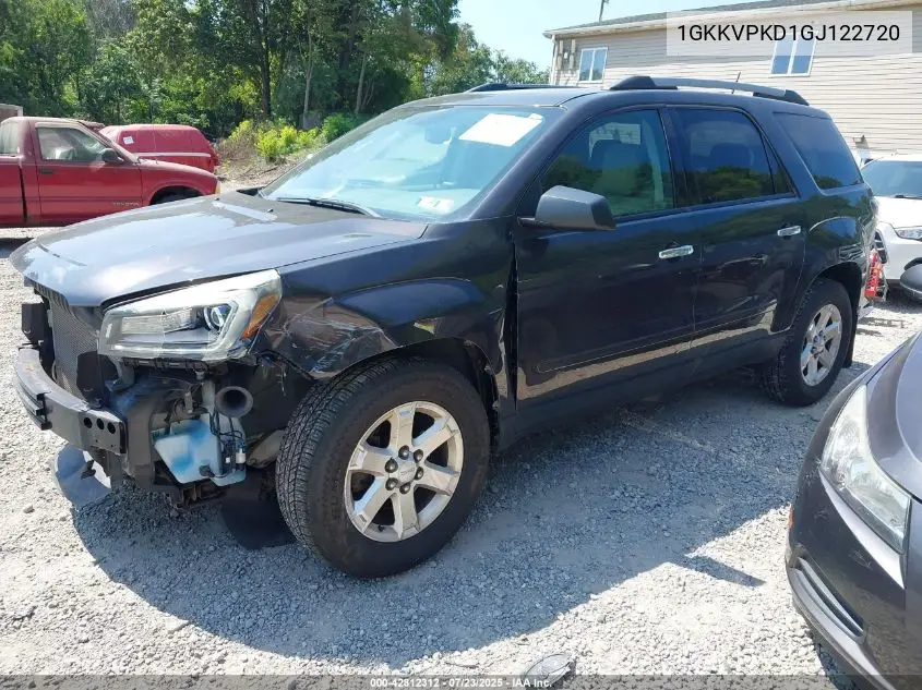 1gkkvpkd1gj122720 1GKKVPKD1GJ122720 2016 GMC Acadia Sle-2