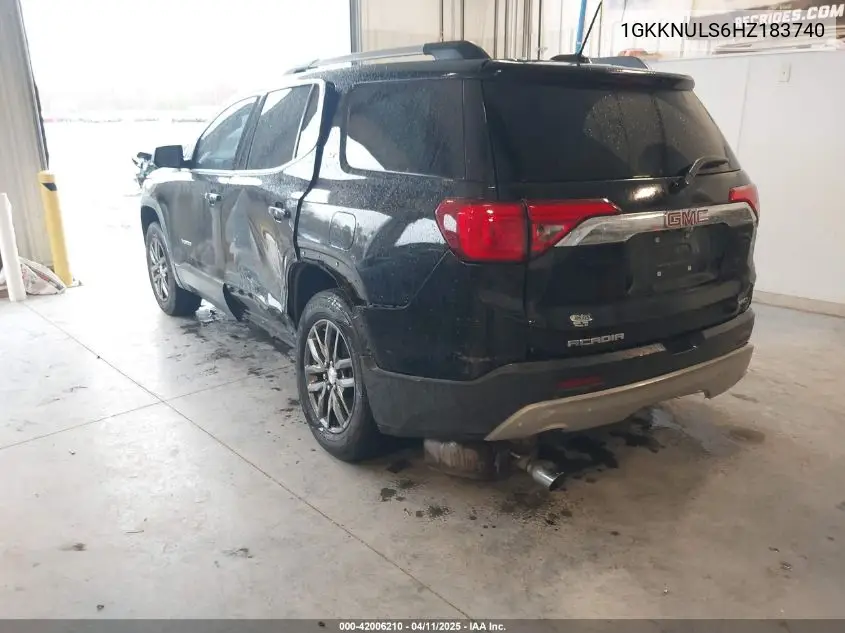2017 GMC Acadia Slt-1 VIN: 1GKKNULS6HZ183740 Lot: 42006210