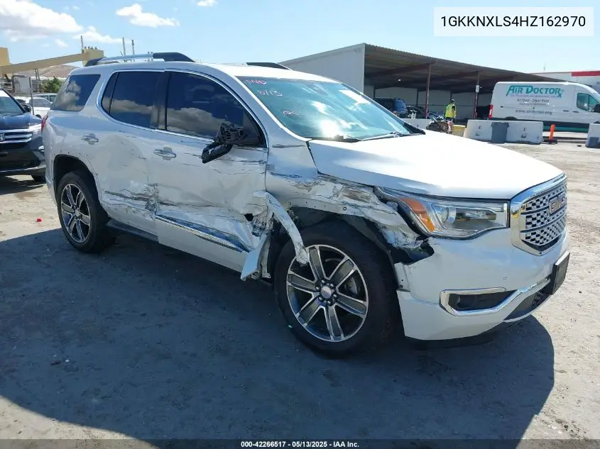 2017 GMC Acadia Denali VIN: 1GKKNXLS4HZ162970 Lot: 42266517