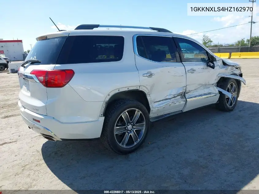 2017 GMC Acadia Denali VIN: 1GKKNXLS4HZ162970 Lot: 42266517