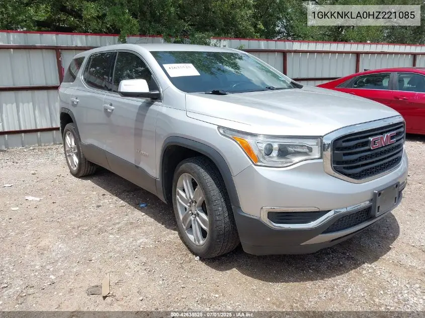 2017 GMC Acadia Sle-1 VIN: 1GKKNKLA0HZ221085 Lot: 42635525