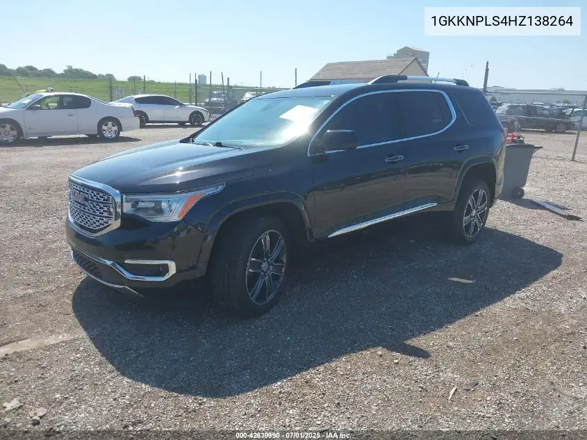 1GKKNPLS4HZ138264 2017 GMC Acadia Denali