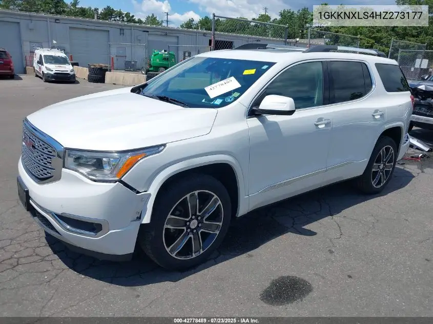 1GKKNXLS4HZ273177 2017 GMC Acadia Denali