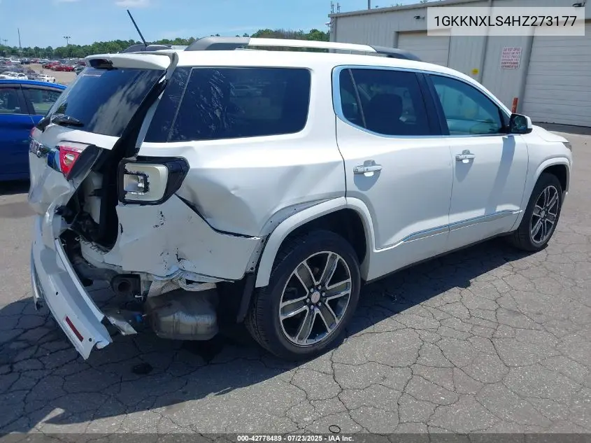 1GKKNXLS4HZ273177 2017 GMC Acadia Denali
