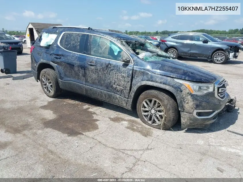2017 GMC Acadia Slt-1 VIN: 1GKKNMLA7HZ255407 Lot: 42813893