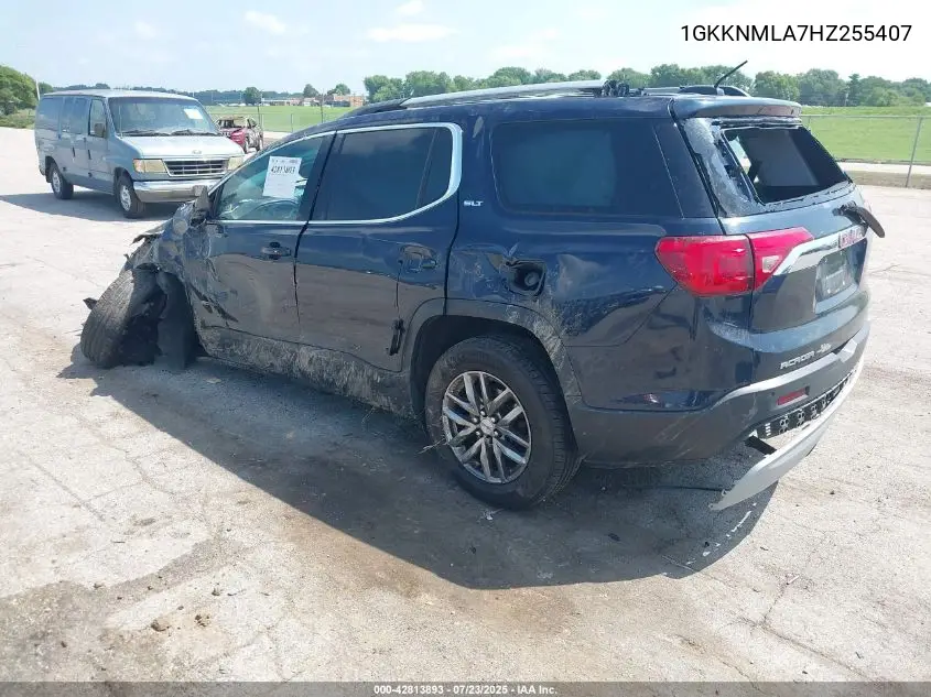 2017 GMC Acadia Slt-1 VIN: 1GKKNMLA7HZ255407 Lot: 42813893