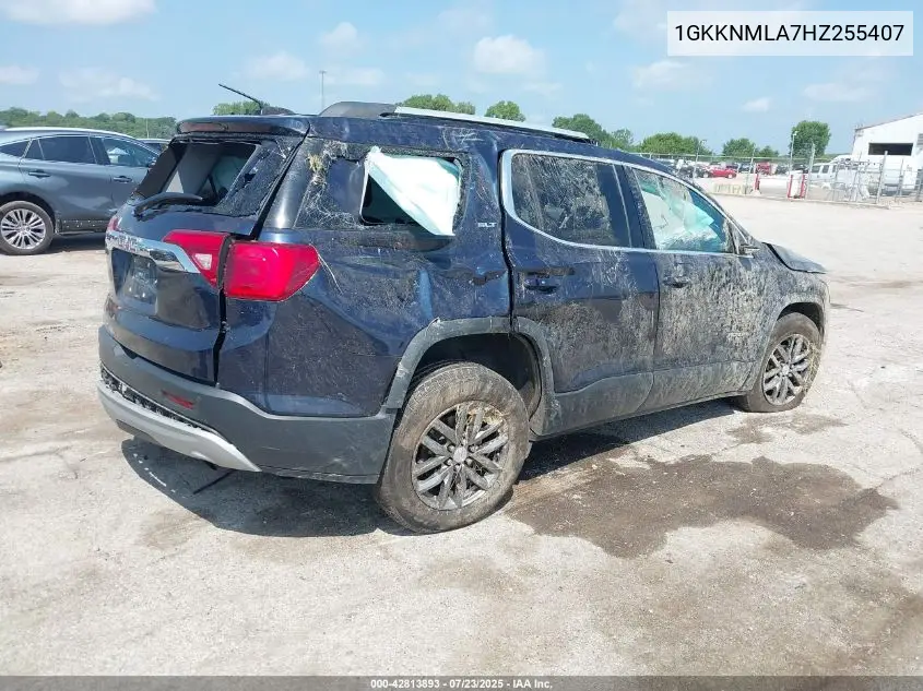 2017 GMC Acadia Slt-1 VIN: 1GKKNMLA7HZ255407 Lot: 42813893