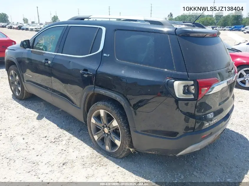 1GKKNWLS5JZ138404 2018 GMC Acadia Slt-2