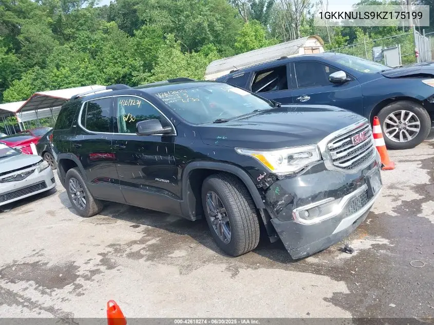 2019 GMC Acadia Slt-1 VIN: 1GKKNULS9KZ175199 Lot: 42618274