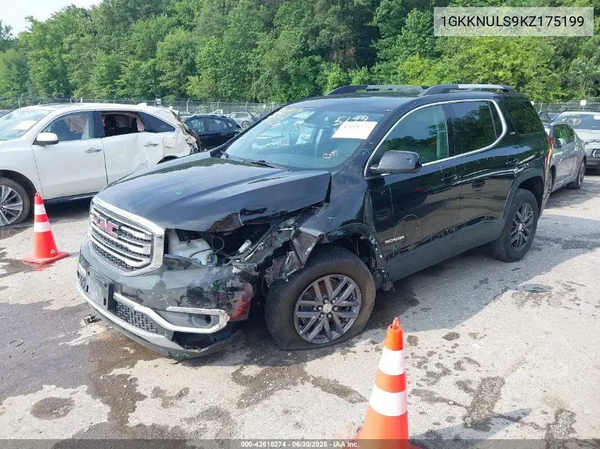 2019 GMC Acadia Slt-1 VIN: 1GKKNULS9KZ175199 Lot: 42618274