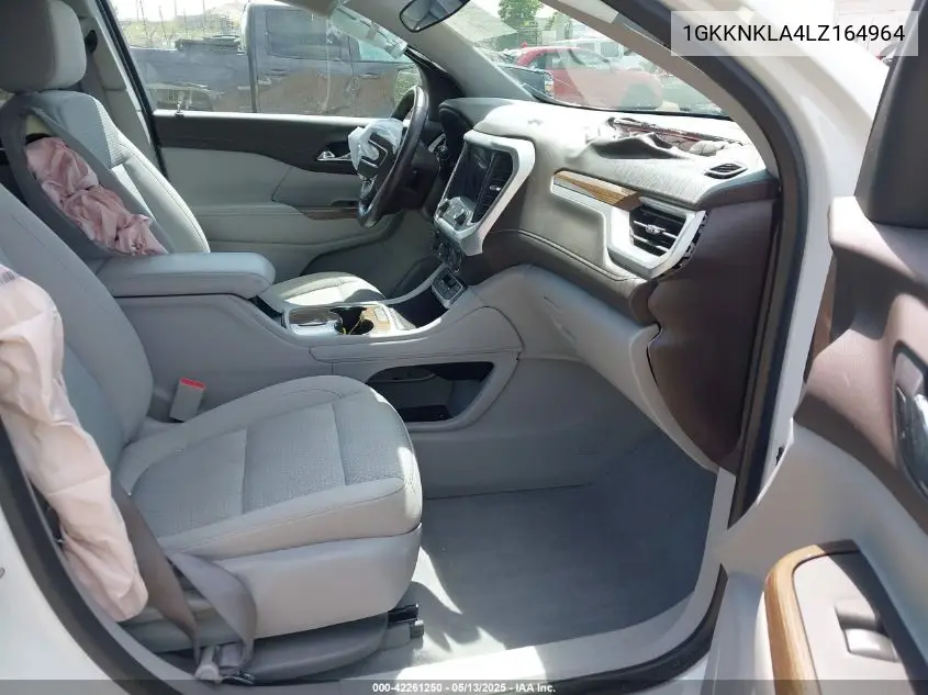 1gkknkla4lz164964 1GKKNKLA4LZ164964 2020 GMC Acadia Fwd Sle