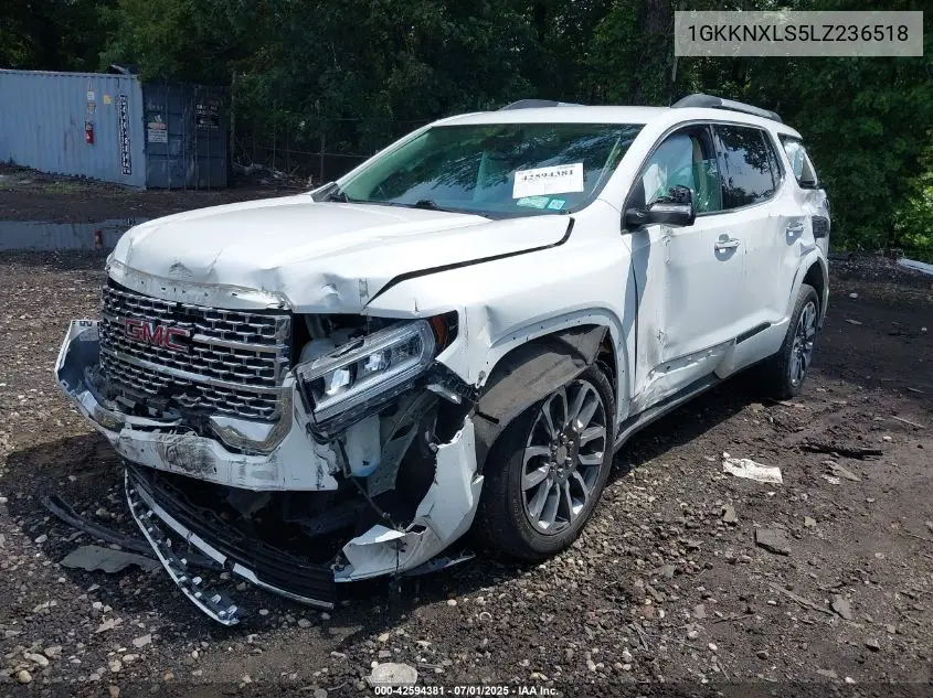 2020 GMC Acadia Awd Denali VIN: 1GKKNXLS5LZ236518 Lot: 42594381