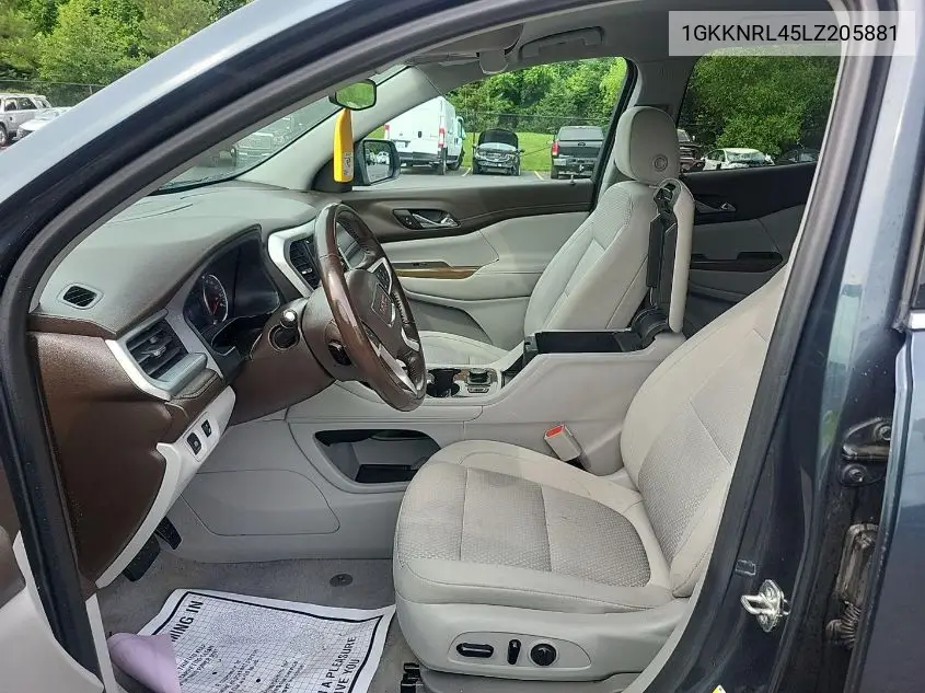 2020 GMC Acadia Sle VIN: 1GKKNRL45LZ205881 Lot: 42634745