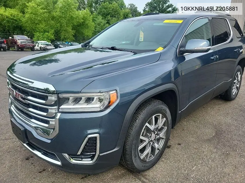 2020 GMC Acadia Sle VIN: 1GKKNRL45LZ205881 Lot: 42634745