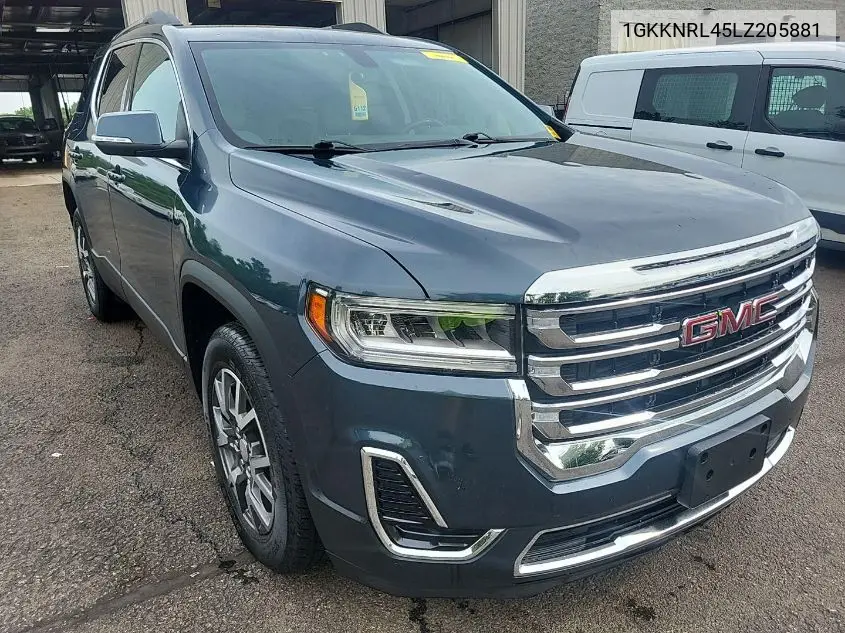 2020 GMC Acadia Sle VIN: 1GKKNRL45LZ205881 Lot: 42634745