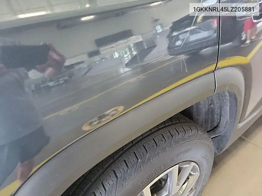 2020 GMC Acadia Sle VIN: 1GKKNRL45LZ205881 Lot: 42634745
