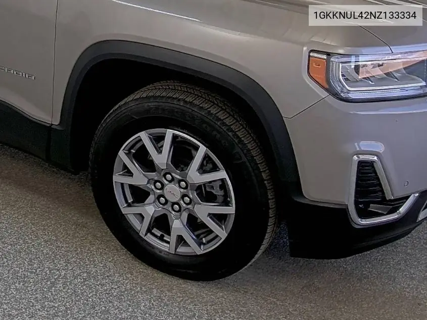 2022 GMC Acadia Slt VIN: 1GKKNUL42NZ133334 Lot: 42270201