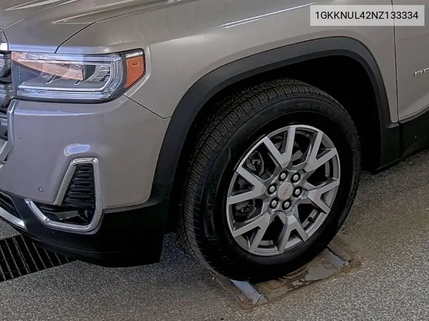 2022 GMC Acadia Slt VIN: 1GKKNUL42NZ133334 Lot: 42270201