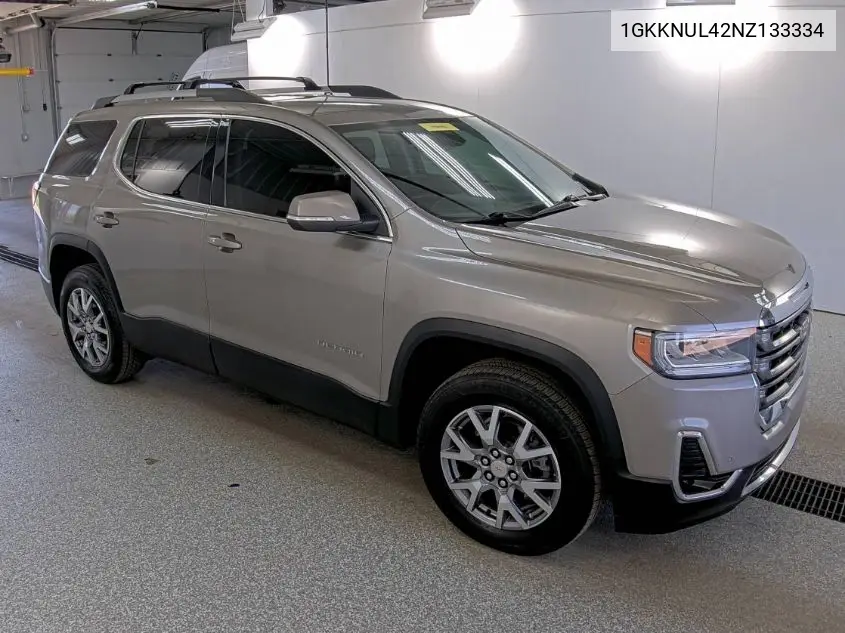 2022 GMC Acadia Slt VIN: 1GKKNUL42NZ133334 Lot: 42270201