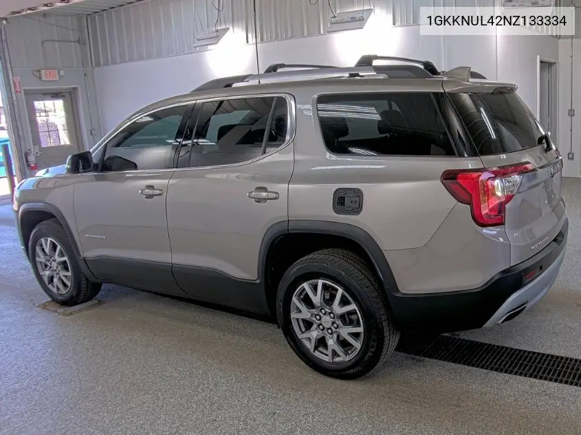2022 GMC Acadia Slt VIN: 1GKKNUL42NZ133334 Lot: 42270201