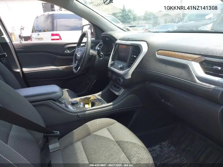 2022 GMC Acadia Awd Sle VIN: 1GKKNRL41NZ141308 Lot: 42518687