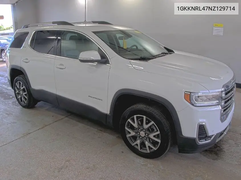 2022 GMC Acadia Sle VIN: 1GKKNRL47NZ129714 Lot: 42830884