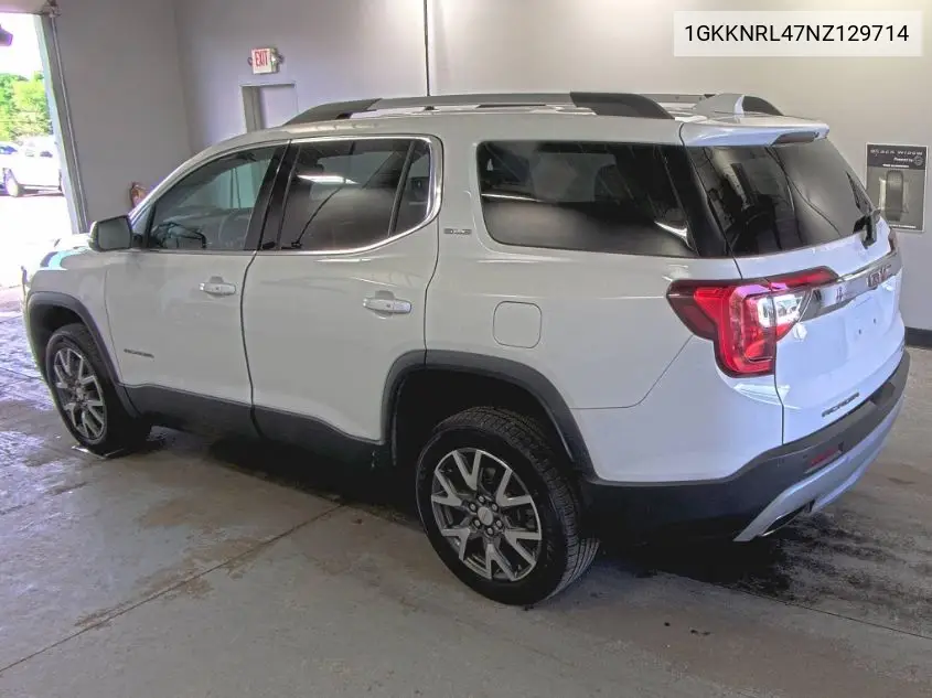 2022 GMC Acadia Sle VIN: 1GKKNRL47NZ129714 Lot: 42830884