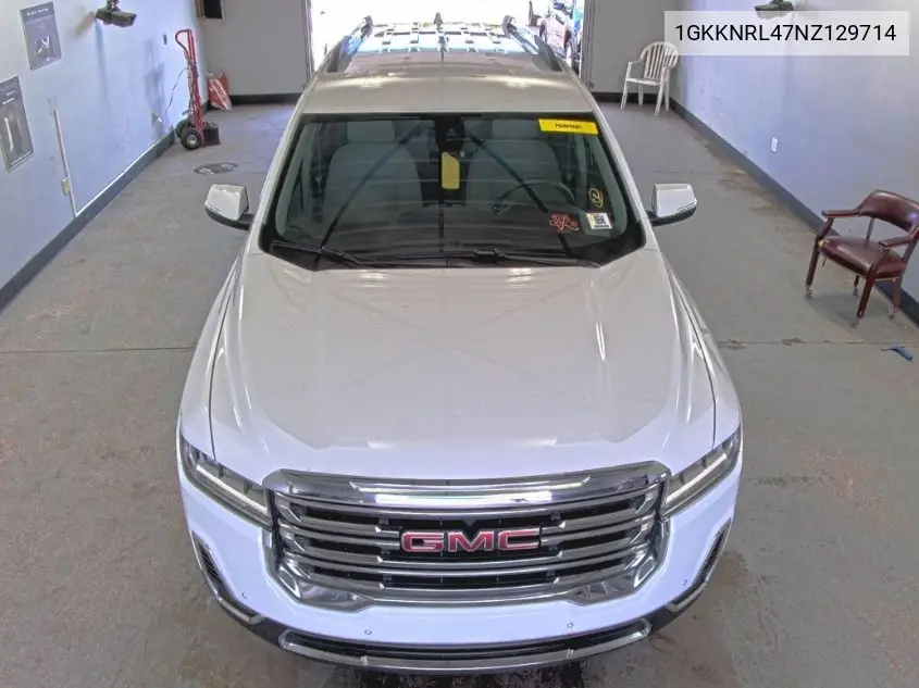 2022 GMC Acadia Sle VIN: 1GKKNRL47NZ129714 Lot: 42830884
