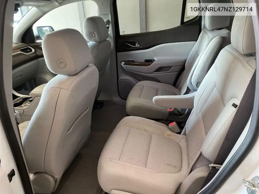 2022 GMC Acadia Sle VIN: 1GKKNRL47NZ129714 Lot: 42830884