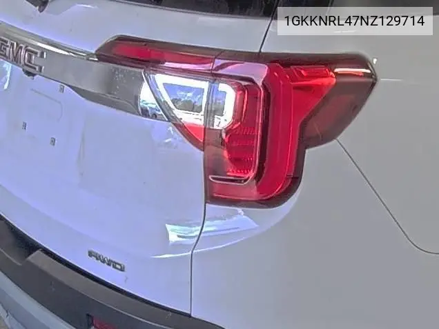 2022 GMC Acadia Sle VIN: 1GKKNRL47NZ129714 Lot: 42830884