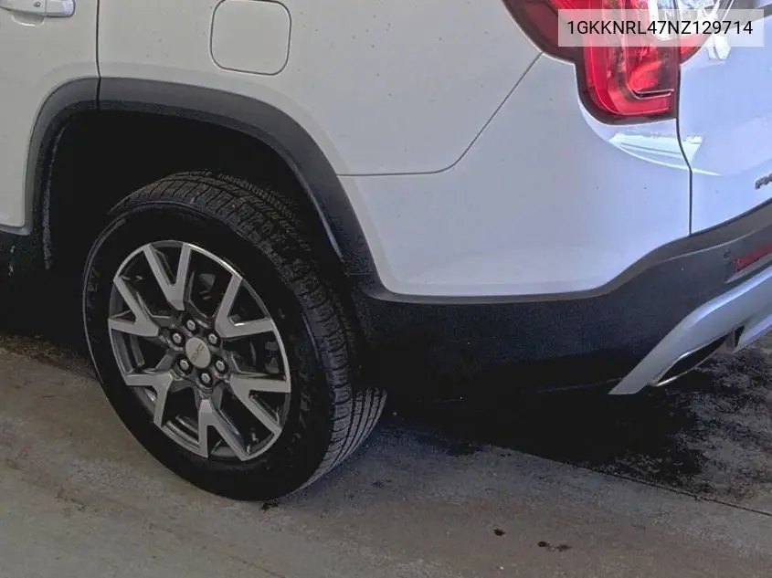 2022 GMC Acadia Sle VIN: 1GKKNRL47NZ129714 Lot: 42830884