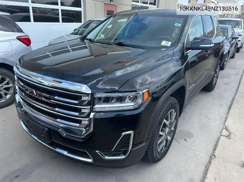 2022 GMC Acadia Fwd Sle VIN: 1GKKNKL49NZ130516 Lot: 42832799