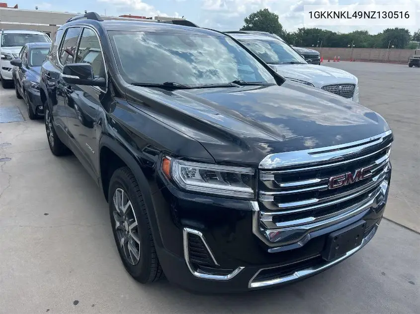 2022 GMC Acadia Fwd Sle VIN: 1GKKNKL49NZ130516 Lot: 42832799