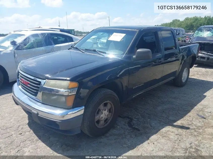 2005 GMC Canyon Sle VIN: 1GTCS136658179246 Lot: 42487736