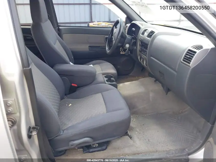 2005 GMC Canyon Sle VIN: 1GTDT136458200550 Lot: 42543776