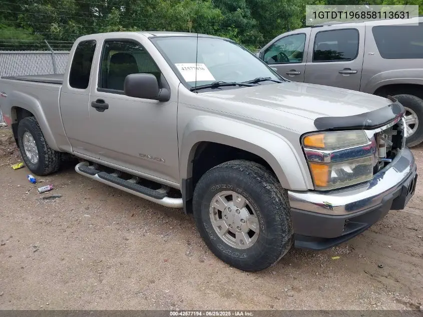 2005 GMC Canyon Sle VIN: 1GTDT196858113631 Lot: 42577194