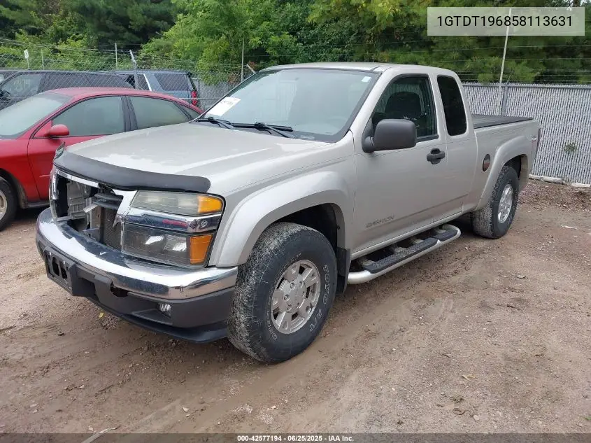 2005 GMC Canyon Sle VIN: 1GTDT196858113631 Lot: 42577194