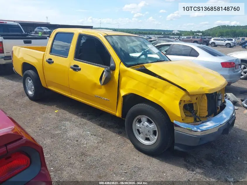 2005 GMC Canyon Sle VIN: 1GTCS136858148760 Lot: 42623523