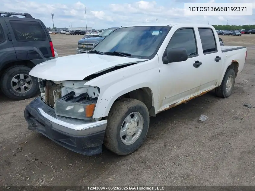 2006 GMC Canyon Sle VIN: 1GTCS136668192371 Lot: 12343094