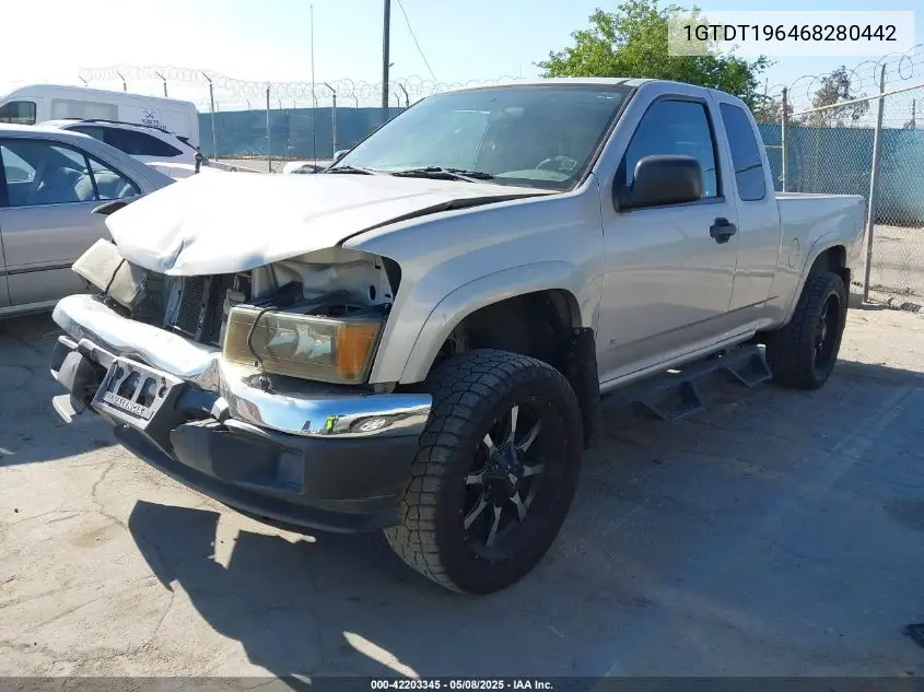2006 GMC Canyon Work Truck VIN: 1GTDT196468280442 Lot: 42203345